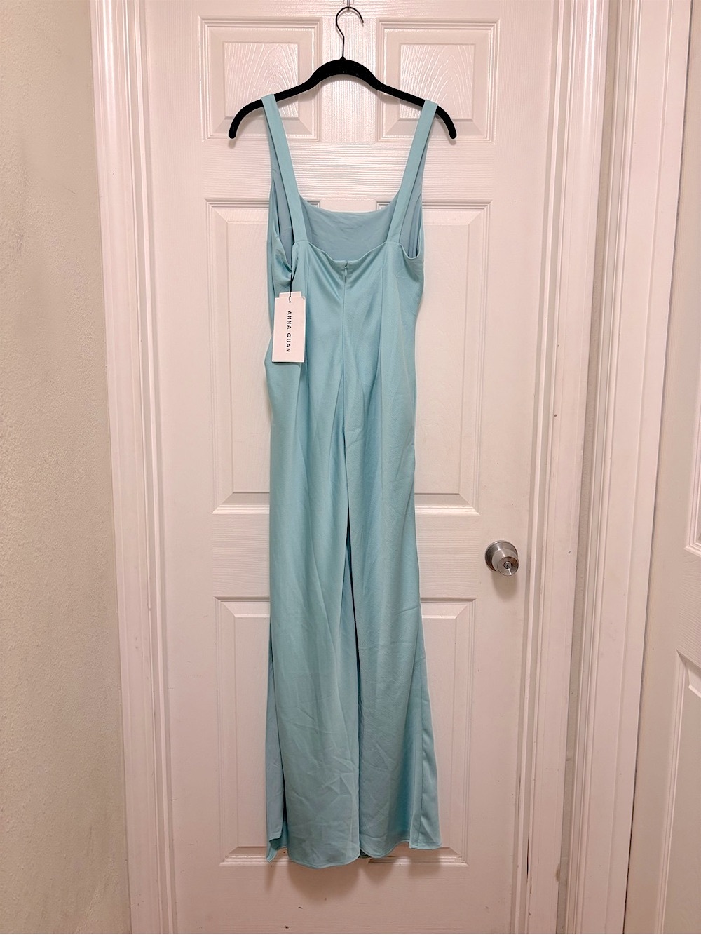 NWT ANNA QUAN Etta Dress in Electric Teal - Picture 6 of 8